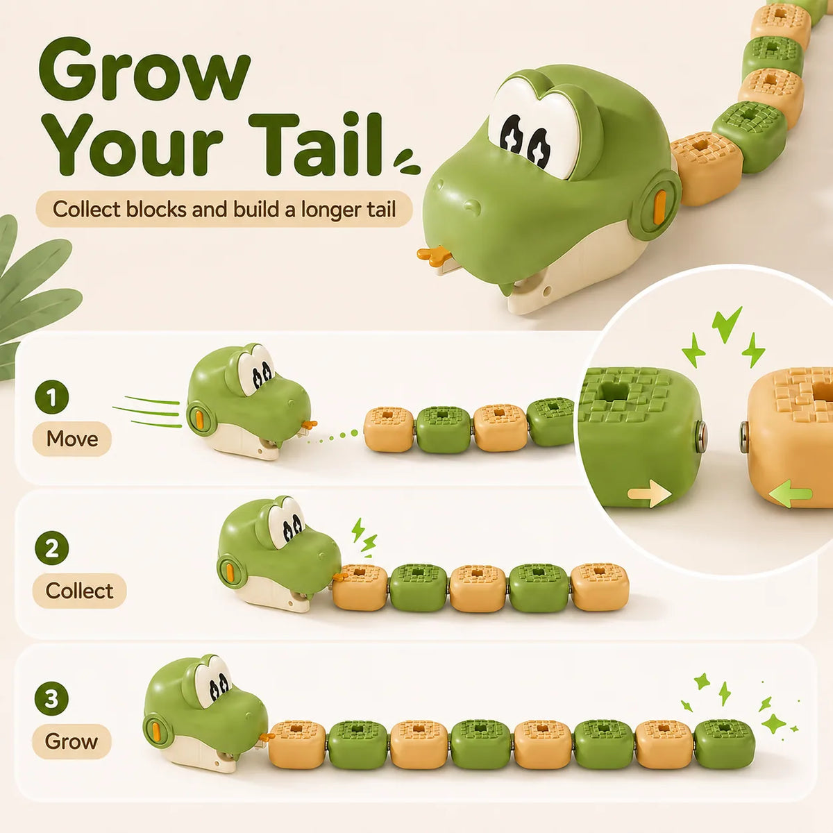 SnakeFrenzy™ Interactive Snake Toy