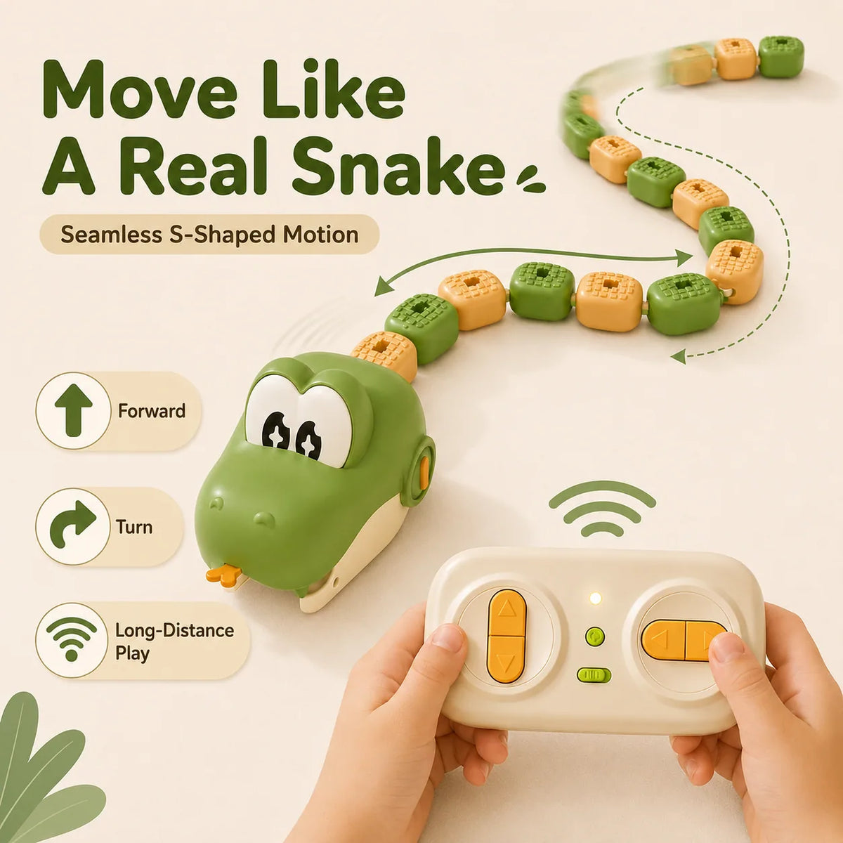 SnakeFrenzy™ Interactive Snake Toy